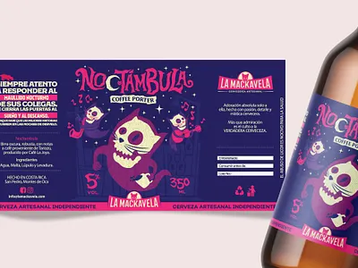Artisan Beer - Label Design adobe illustrator artisan beer beer beer label branding cat cats concept design illustration illustration design illustrator label design logo logotype packaging packaging design typography vector