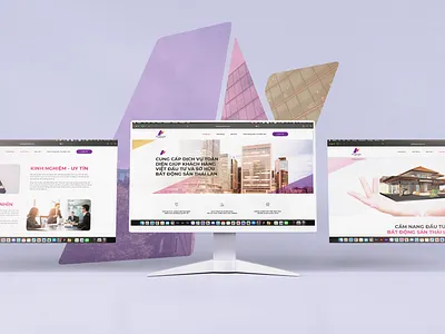 Dự án thiết kế website Bất Động Sản Thái Lan 3d animation branding design graphic design illustration logo motion graphics property website property website design puramu ui ui design uiux ux design uxui design web design website design