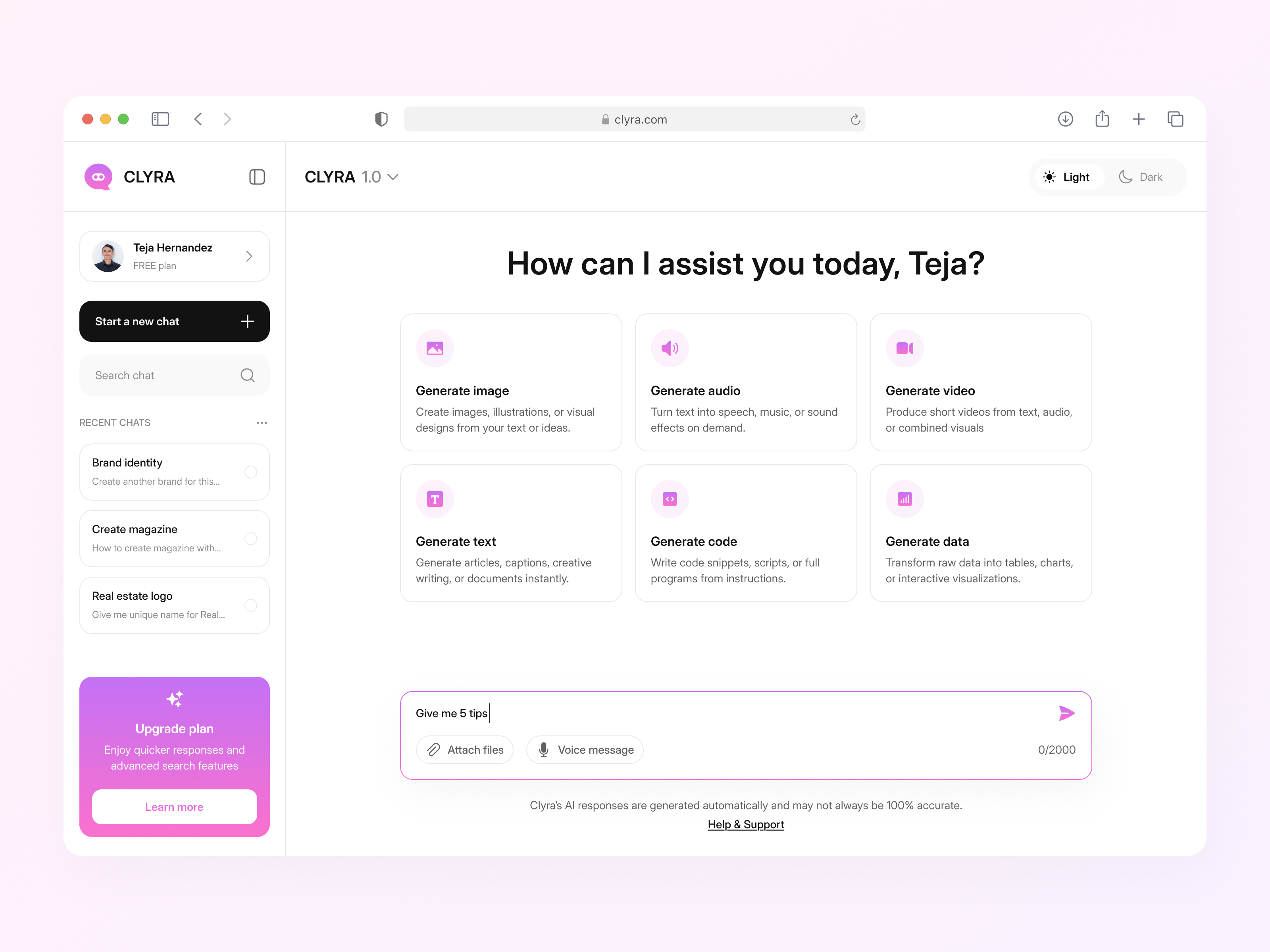 Example of Dashboard Pages (3 Screen Only)