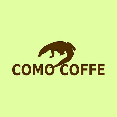 COMO COFFE LOGO abstract logo branding branding logo busiines combination logo company logo design drawing freelancer graphic design logo wordmak logo wordmark logo
