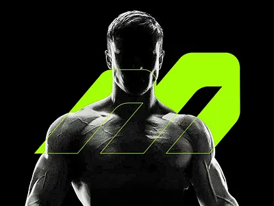 Mewing Logo activity animate b2b brand brand guide brand identity branding company design fitness gym letter m logo logo design logo mark logos mark rukuru sport visual identity