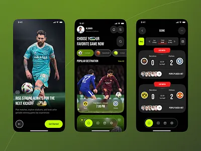Sports Betting & Live Match - Mobile App app design bet football app football match gambling live football live match mobile app live scores match reports mobile app online casino player stats premier league scoreboard sport product sports app sports betting sports mobile app uiux design