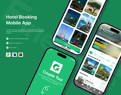 Hotel Booking Mobile App 2025 design agency agency website animation website design ui
