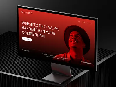 Personal Portfolio Website Design agency website branding design digital agency herosection personal portfolio photography website portfolio portfolio website typography ui uiuxdesign ux uxdesign