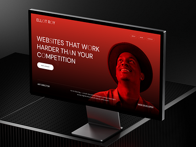 Personal Portfolio Website Design agency website branding design digital agency herosection personal portfolio photography website portfolio portfolio website typography ui uiuxdesign ux uxdesign