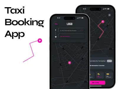 Taxi Booking App 3d animation branding design figma graphic design illustration logo motion graphics ui vector