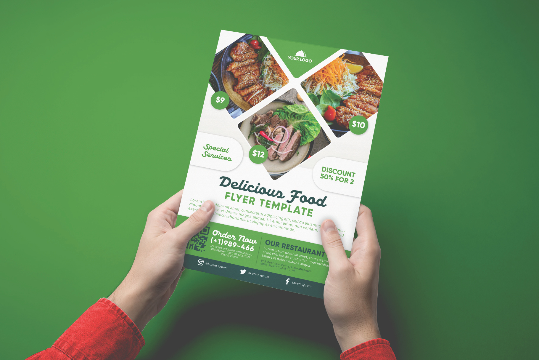 Delicious food flyer design template burger burger flyer cheeseburger cooking delivery fast food fastfood food brochure food menu food poster foodie fries hamburger illustration pizza pizza flyer restaurant restaurant flyer typography vector