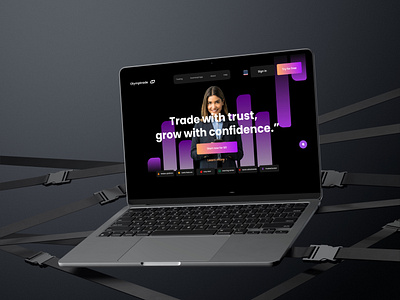 Trading website landing page landing page ui ui deisgn uiux deisgn user interface deisgn ux web deisgn website deisgn