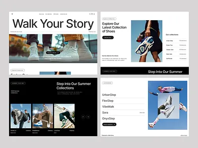 Shoes e-commerce website buy shoes online website design e commerce website ecommerce design fashion footwear ecommerce ui footwear shop website landingpage minimal shoe store web design modern shoe store landing page online shoe store ui shoe store ux case study shoes ecommerce website design shoes website sneaker ecommerce website uiux ui