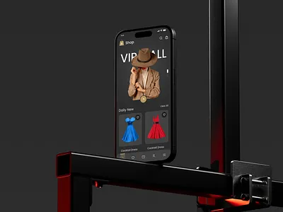 Luxury eCommerce App app app experience app screen app store e commerce app design digital product design fashion app design fashionapp ios app minimal design mobile app design mobile design mobile ecommerce online shop online store premium product showcase shopify shopping user interface ux case study