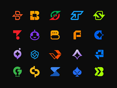 Logos & Marks Collection 2025 best logos branding icon icon design logo logo 2025 logo collection logo design logofolio logos logotype marks collection minimalist modern logo modern logos saas logos tech logos