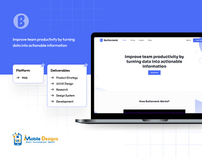 Butterneck Web UI Designs