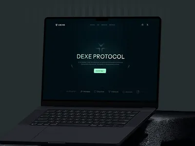 Crypto DAO Platform UI/UX Design blockchain website blockchian crypto crypto dao platform crypto gateway crypto landing page finance landing page next gen protocal ui design uiux