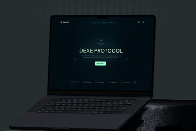 Crypto DAO Platform UI/UX Design blockchain website blockchian crypto crypto dao platform crypto gateway crypto landing page finance landing page next gen protocal ui design uiux