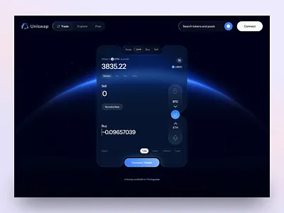 Crypto Dashboard Concept buy crypto dashboard crypto exchange crypto swap dashboard dashboard ui modern redesign sell web design