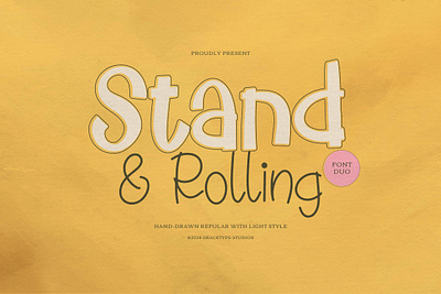 Stand Rolling | Hand Drawn Light Style freehand