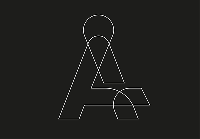 LOGO - A - ONE LINE a animation branding design graphic design icon identity illustration line logo marks motion graphics symbol ui