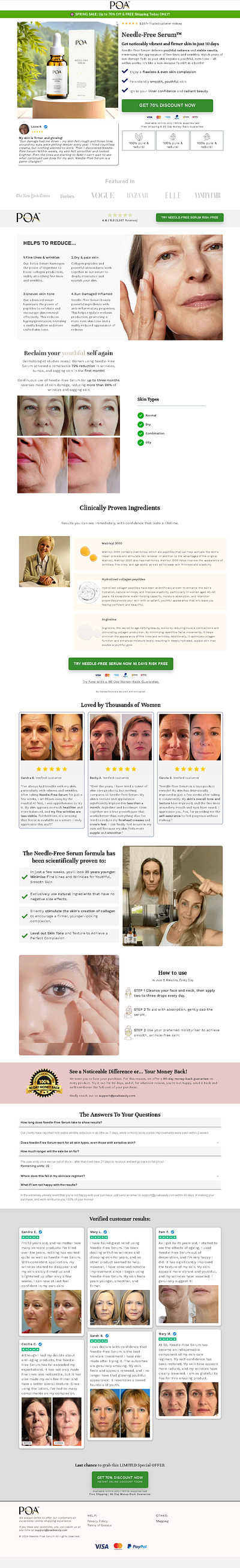 Needle-Free Serum on Gempages clone gempages funnel clone gempages landing page clone gempages product page fhopify product page funnelish gempages gempages funnel gempages template landing page needle free serum product page sales page shopify shopify page builder gempages