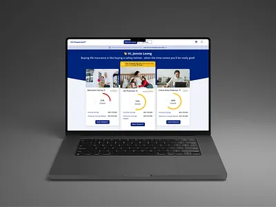 Insurance Needs Analysis Dashboard critical illness dashboard finance financial planning fintech insurance needs analysis retirement ui design ux design web app