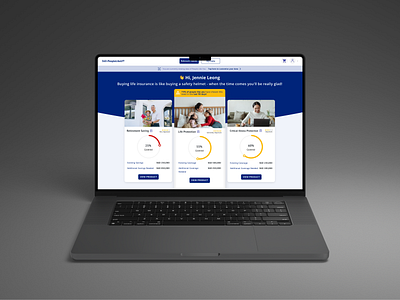 Insurance Needs Analysis Dashboard critical illness dashboard finance financial planning fintech insurance needs analysis retirement ui design ux design web app