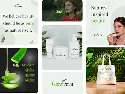 Glowvera – Natural Beauty & Cosmetic Brand Logo beautybranding beautylogo brandidentity cosmeticbrand creativebranding dribbblelogo ecobranding glowup logo luxurybrand minimallogo modernlogodesign naturalbeauty naturalproducts natureinspired organicskincare premiumlogo skincarelogo visualidentity wellnessbrand