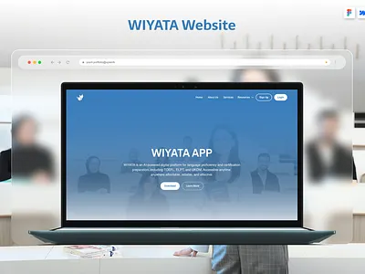 WIYATA Redesign Website Development using Webflow adobe xd app branding code design figma framer graphic design illustration logo ui vector webflow website website development wordpress