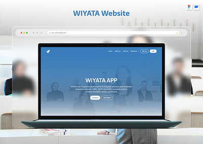WIYATA Redesign Website Development using Webflow adobe xd app branding code design figma framer graphic design illustration logo ui vector webflow website website development wordpress