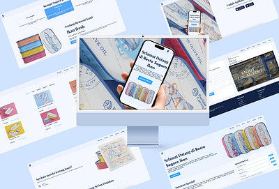 Restaurant Web App : Resto Sagara Ikan branding fish graphic design restaurant ui webdesigner webdeveloper website
