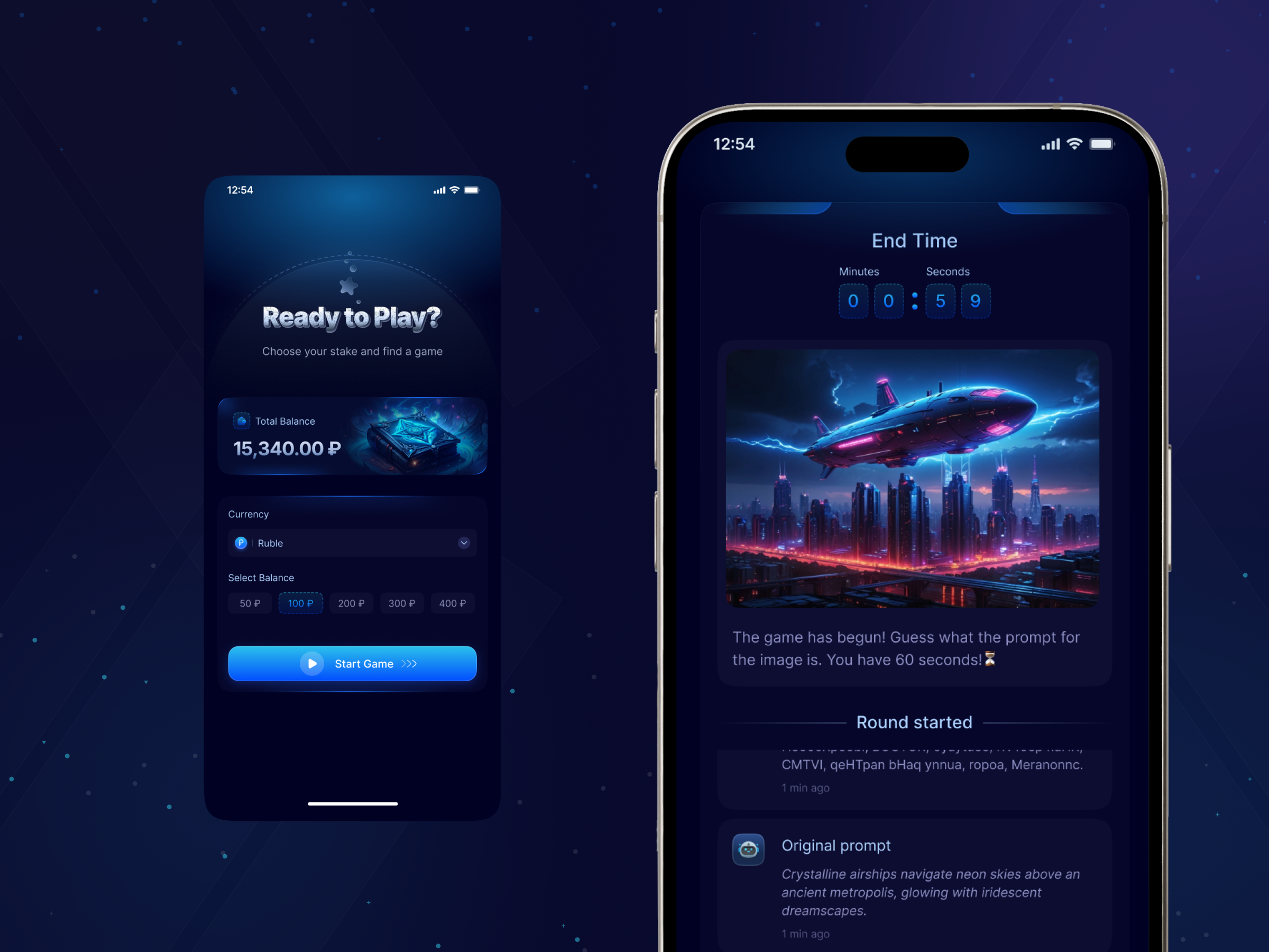 Example of Igaming & Esports Mobile App UI/UX