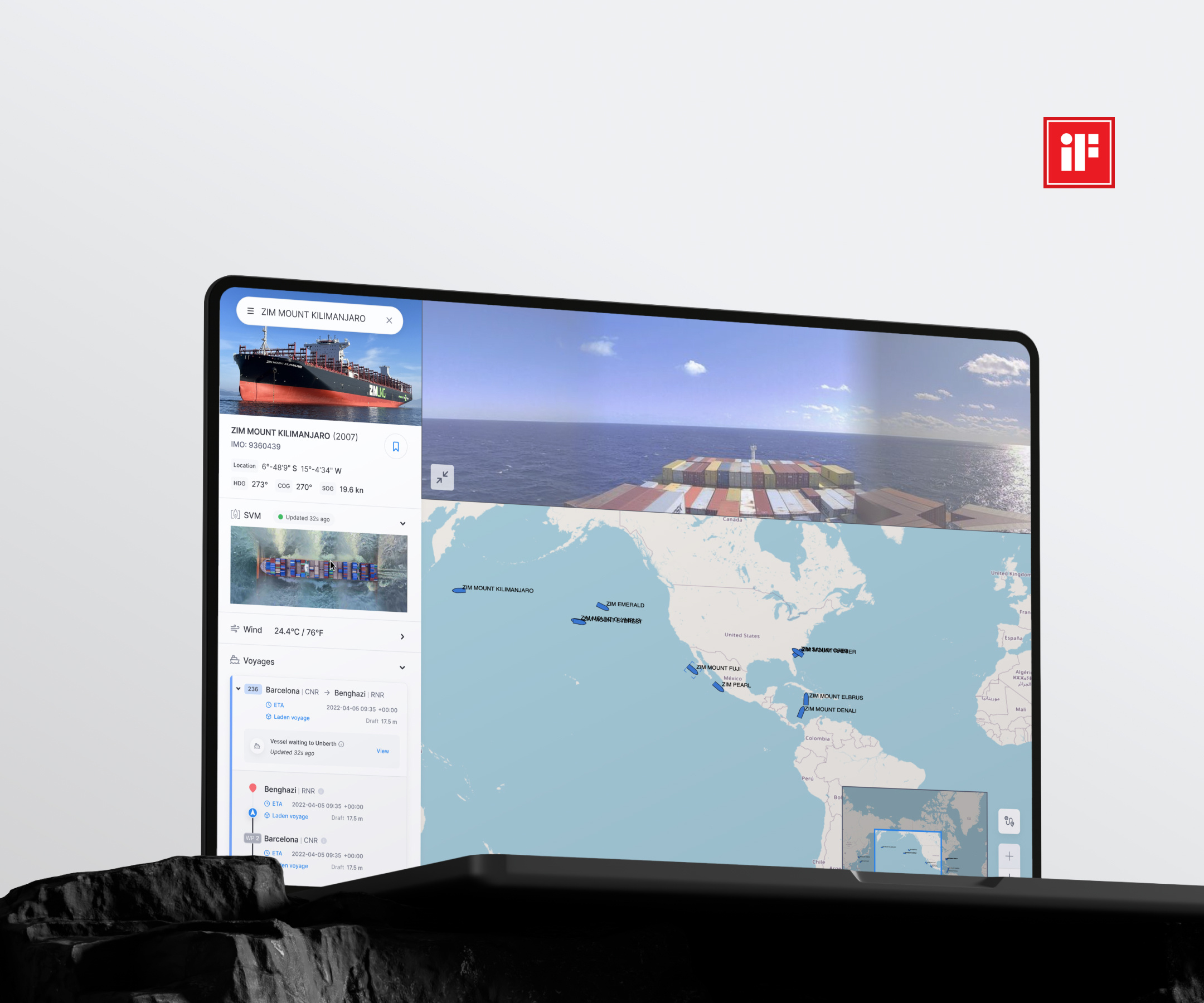 Onshore fleet management solution ai appdesign autonomousnavigation b2bdesign cloudplatform complexsystems computervision dashboarddesign datavisualization enterpriseux fleetmanagement interactiondesign maritime monitoring navigation productdesign realtimeanalytics uiux vesselsystem workflowdesign