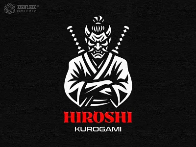 Samurai Logo ancient warrior logo branding fighting japanese branding japanese logo katana logo logo ninja logo samurai logo samurai mask logo sword logo warrior logo