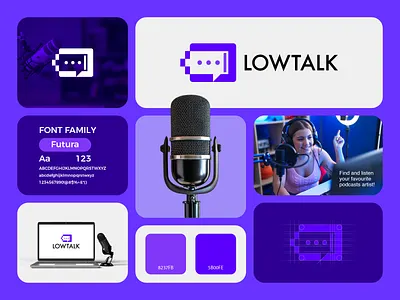 Branding Analysis of LOWTALK brand identity branding design graphic design illustration logo logo design vector