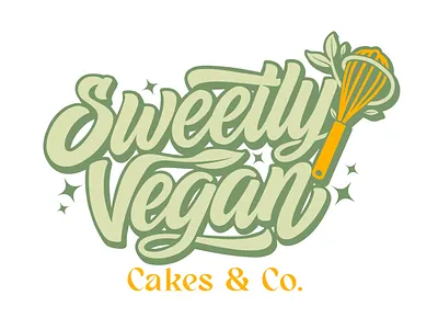 Sweetly Vegan customlettering graffiti handlettering handwritting lettering script typography vegan