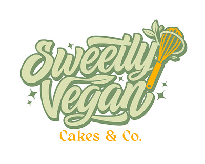 Sweetly Vegan customlettering graffiti handlettering handwritting lettering script typography vegan