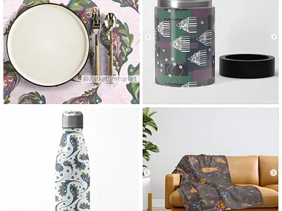 my seamless patterns design drawing fabric pattern seamless textile vector