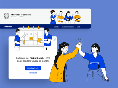 E-Learning Platform Illustrations brand identity characters courses e learning formative illustration illustrationset school ui