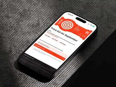 Gremir: Mobile Price List – Web UI, B2B Digital Access b2b b2c brand and identity branding clean design system interface mobile ui modern modern ui product design ui ui design ui ux design user experience user interface ux web design web ui website design