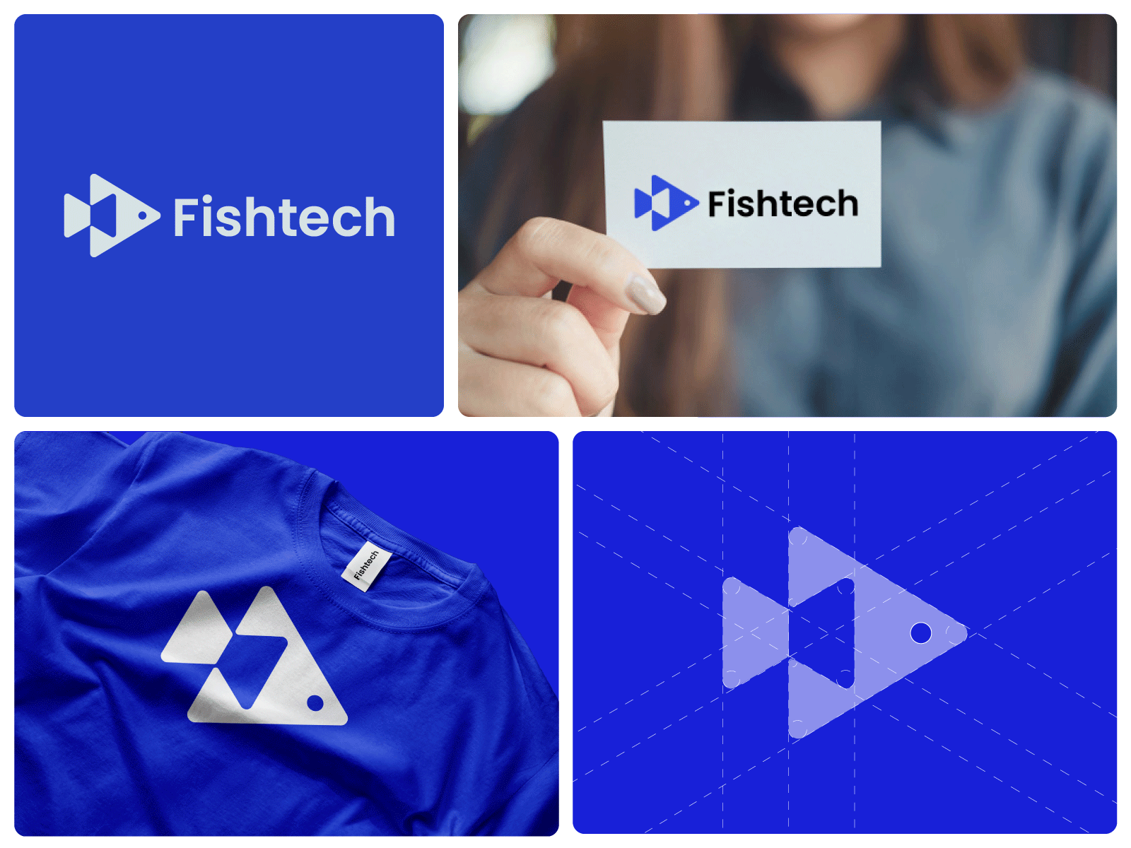 Fishtech Brand Identity & Logo Design abutaherdesign