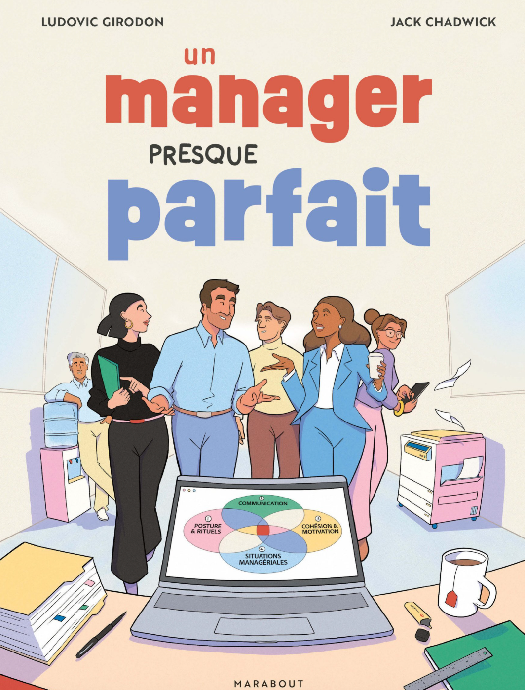 Un Manager Presque Parfait album bd character characterdesign comics drawing illustration paris