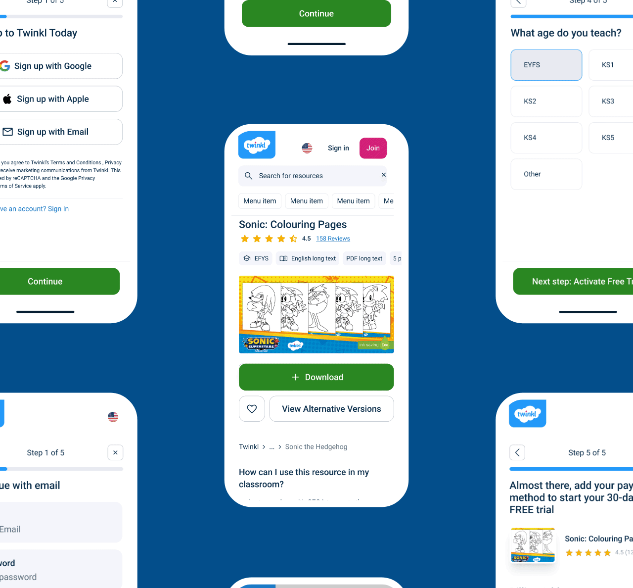 Reimagining Onboarding Experience clean design icon minimal mobile ui ux