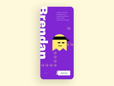 Mobile App Design – Animated Team Profiles animated ui animation app design creative app design inspiration employee profile graphic design interface ios mobile app mobile app ui mobile ui motion onboarding ui playful app design product design