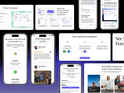 SaaS Website Landing Page Design app design branding graphic design illustration interaction landing landing page micro animation mobile saas saas website ui ui design user experience user in user interface ux website design