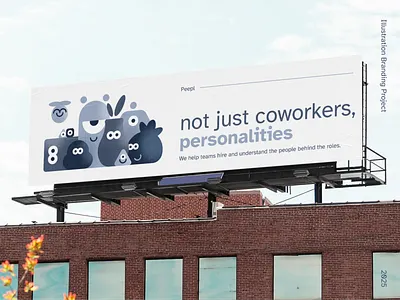 the colleagues - brand illustration project awesome branding characters cute design digital illustration funny graphic design hr icon illustration line minimal retro simple ui work