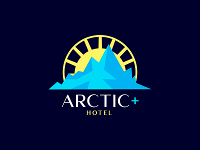 'Arctic' art branding daily design identity illustration logo logomark ui vector