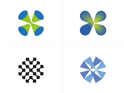 xploration letter X brand branding design illustration letter logo logotype minimal monogram ui x