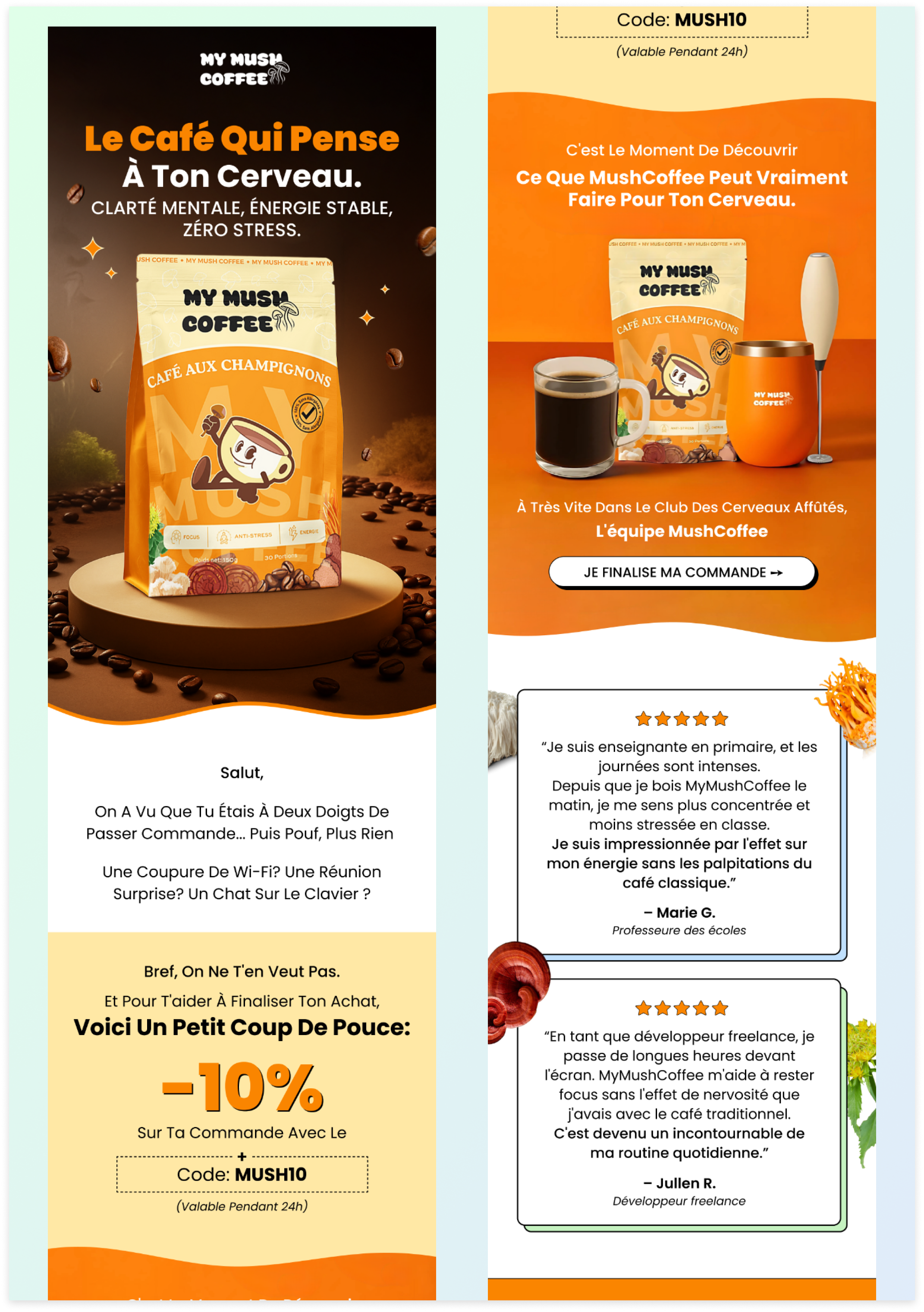 Email design for Coffee Brand | Klaviyo Email Design coffee brand ecommerce ecommerce marketing email design email template figma figma email design klaviyo klaviyo email design retention marketing