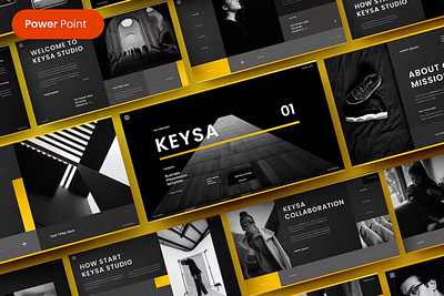 Keysa – Business PowerPoint Template clean colorful company corporate google slides keynote modern multipurpose multipurpose template photography pitch deck portfolio powerpoint presentation studio template unique web design web development website