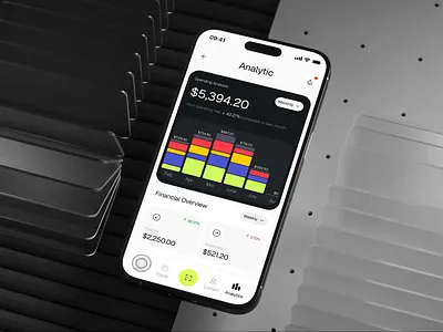Minimal Banking APP | Mobile App Design | Fintech analytics app banking banking app design digital banking finance finance app fintech gen z invest mobile mobile app mobile app design ui ux wallet