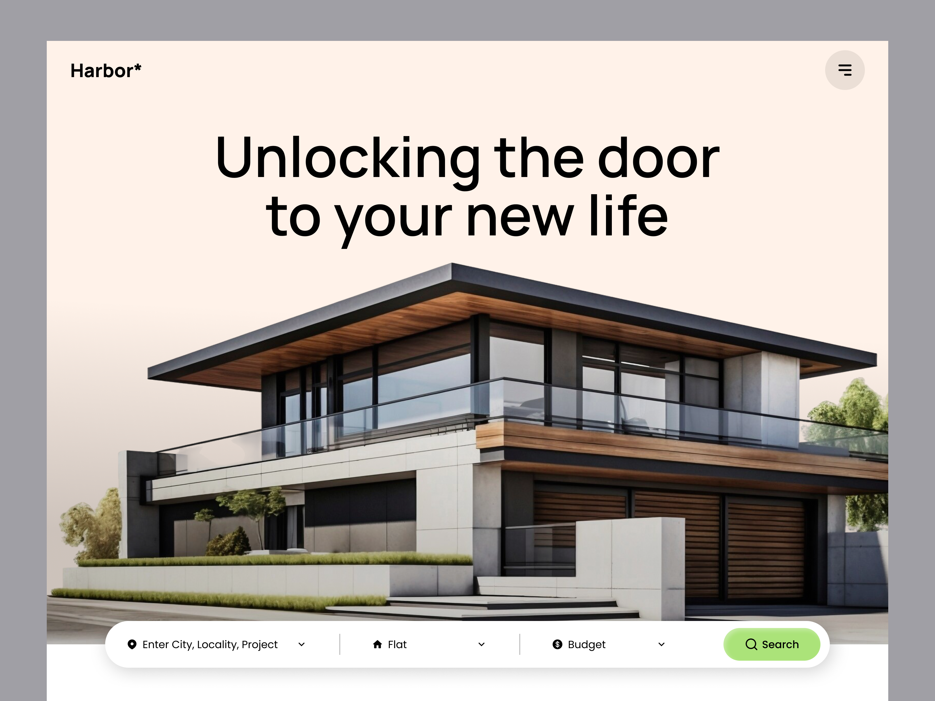 Example of Landing Page Design