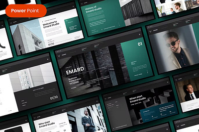 Emard – Business PowerPoint Template clean colorful company corporate google slides keynote modern multipurpose multipurpose template photography pitch deck portfolio powerpoint presentation studio template unique web design web development website